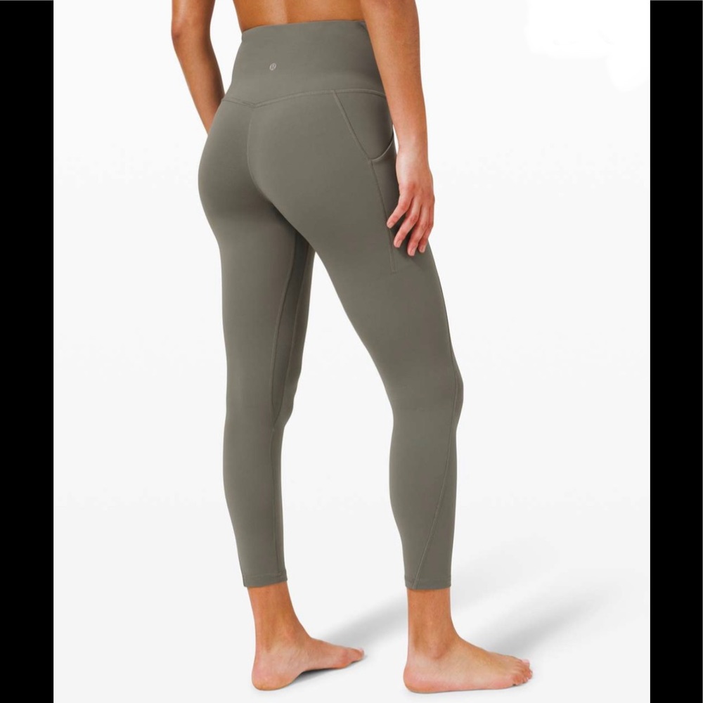 Align Olive Green High-Rise Pocket Leggings